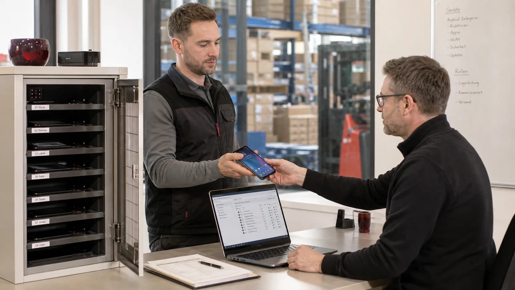 Unternehmens-App sicher verteilen: Rollen, Geräteverwaltung und Datenschutz