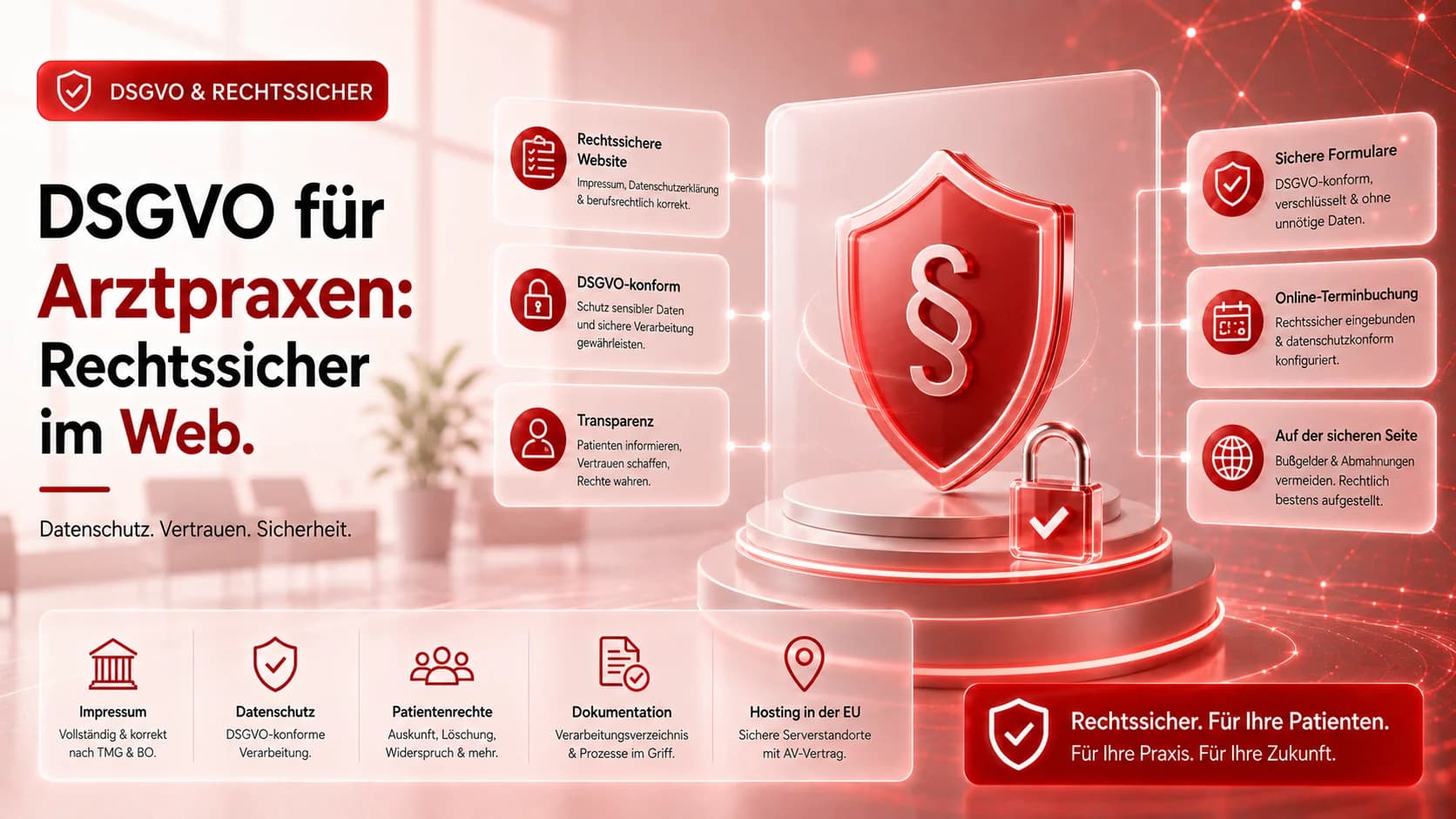 DSGVO Arztpraxis Website: Was Praxen rechtlich beachten müssen