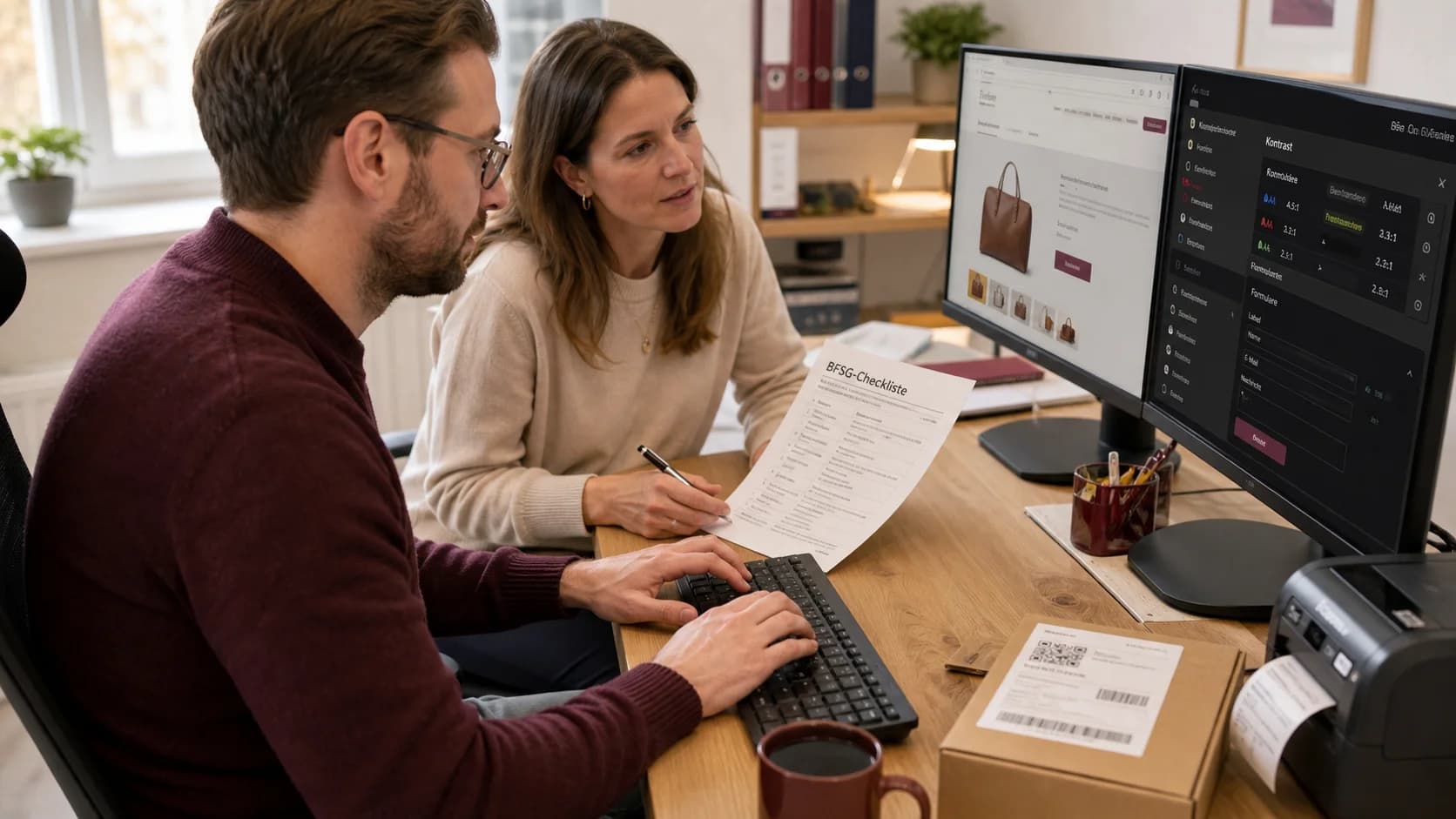 BFSG Checkliste für Online Shops: Was Betreiber jetzt umsetzen müssen