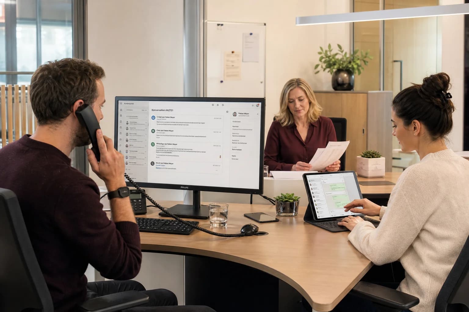 Omnichannel-Kommunikation im Unternehmen: E-Mail, Telefon, Chat und WhatsApp verbinden