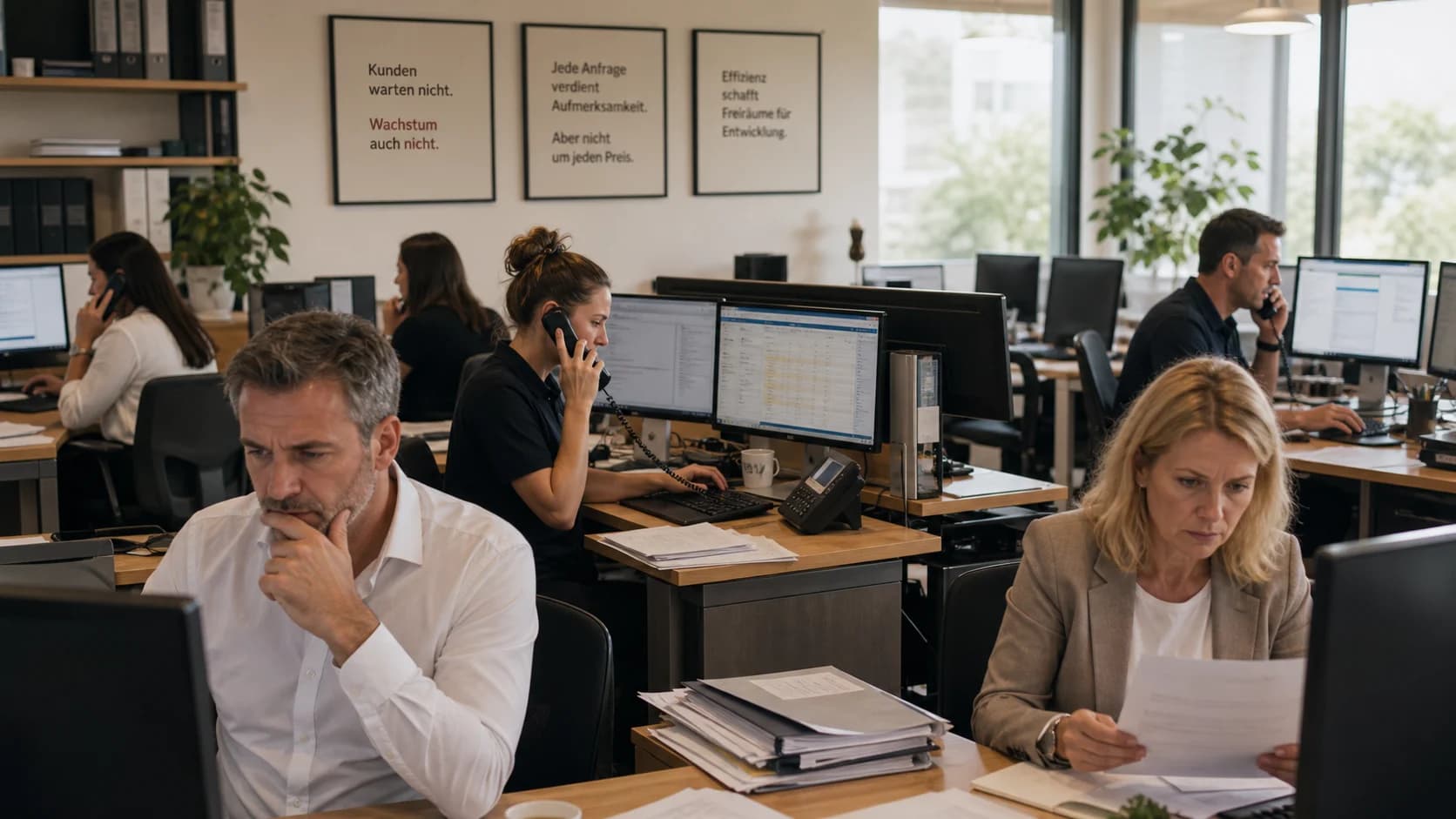 Warum zu viele Telefonanfragen das Wachstum eines Unternehmens bremsen