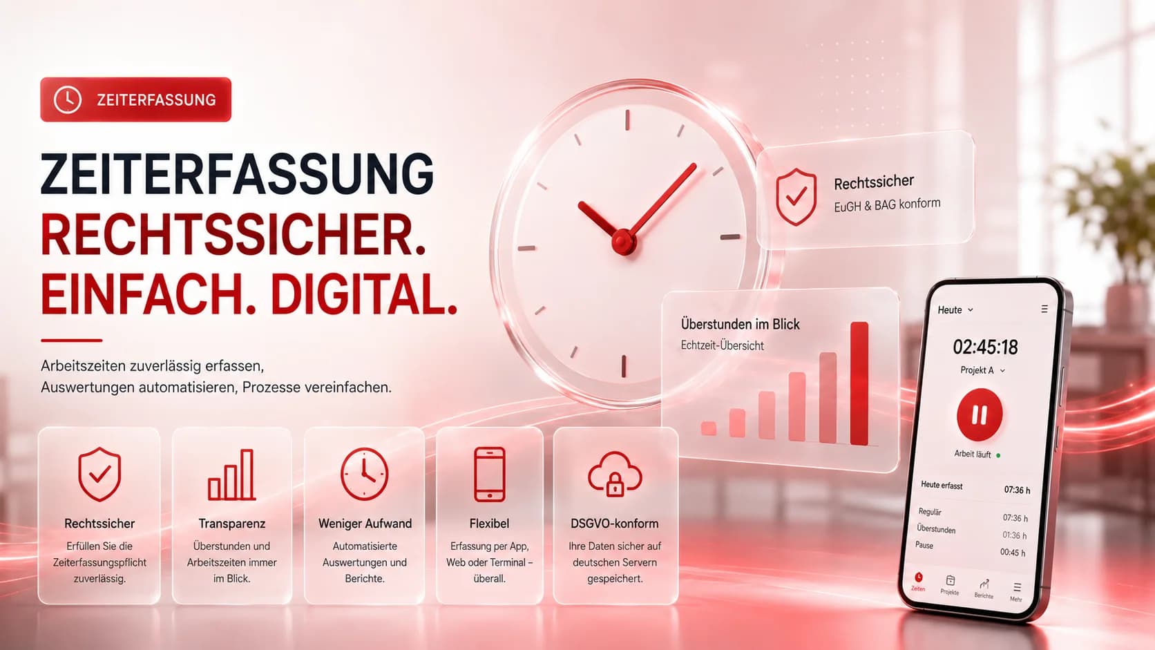 Digitale Zeiterfassung: Was das EuGH-Urteil für Unternehmen bedeutet