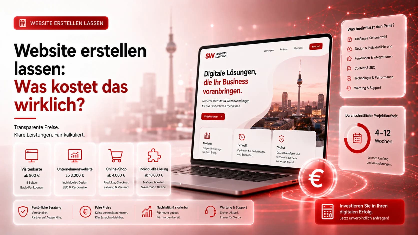 Website erstellen lassen: Was kostet das wirklich? (2025)