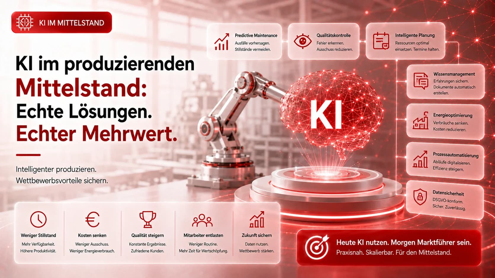 KI im produzierenden Mittelstand: Wo Künstliche Intelligenz wirklich hilft