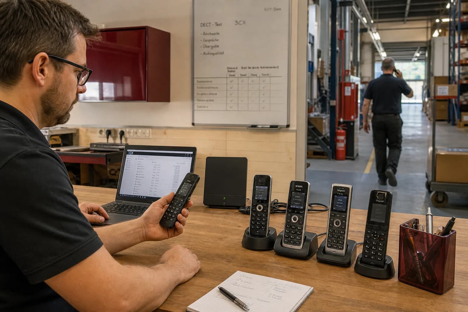 DECT-Telefone für 3CX auswählen: Kompatibilität, Reichweite und Einsatz