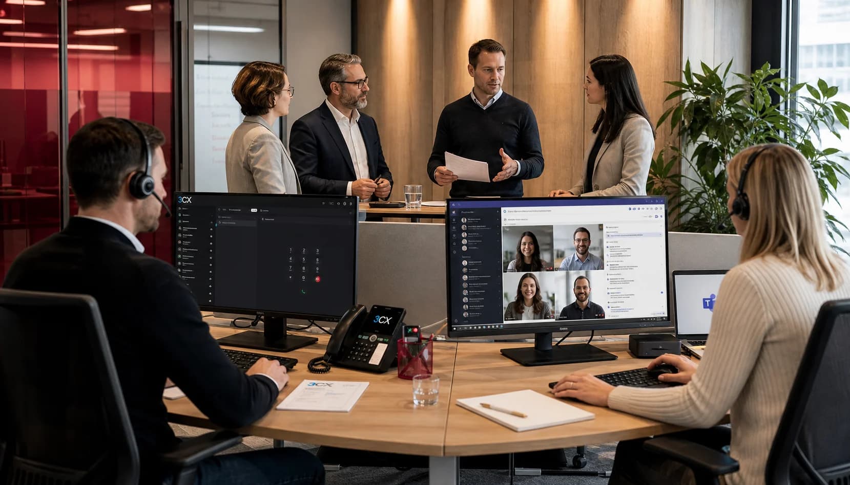 3CX oder Microsoft Teams Phone: Telefonanlage, Zusammenarbeit und Integration vergleichen