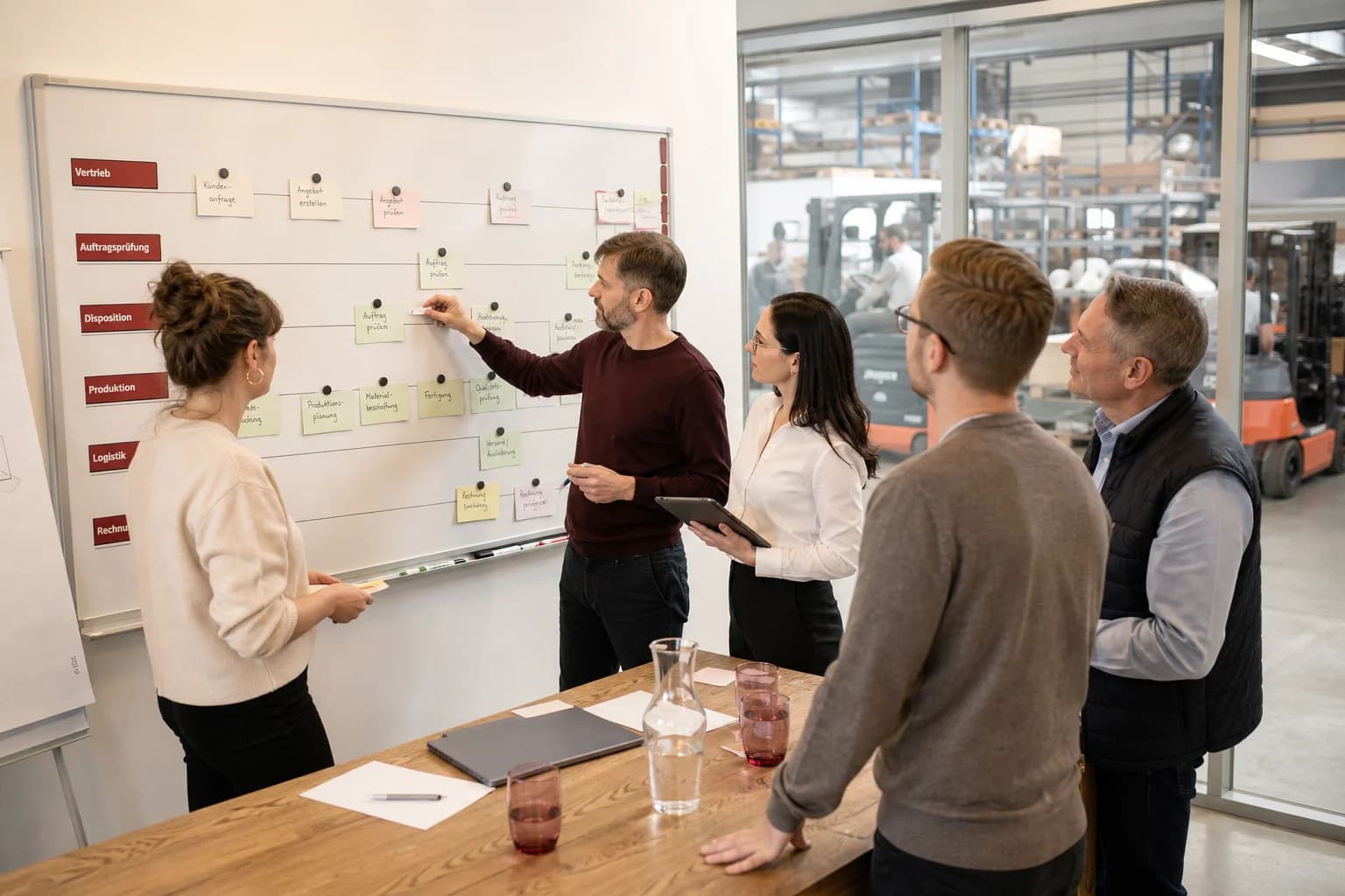 Prozesslandkarte erstellen: Unternehmensabläufe sichtbar machen