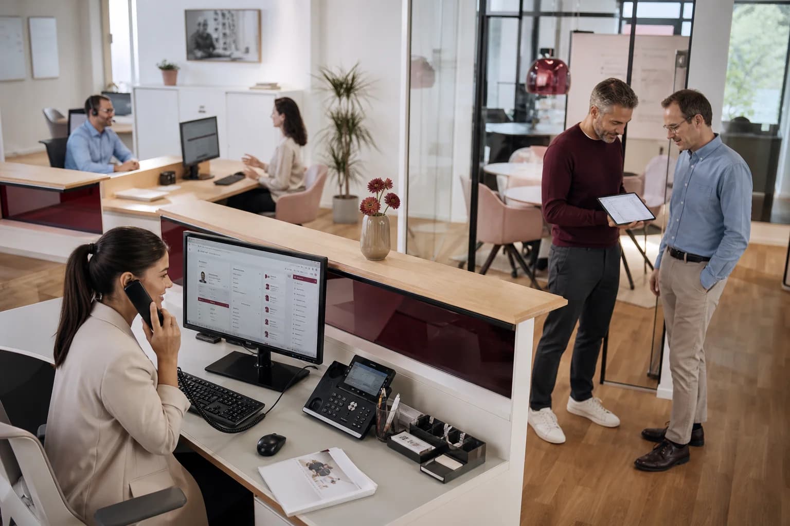 Was ist moderne Unternehmenstelefonie? Telefonanlage, Cloud-PBX, KI und Prozesse erklärt