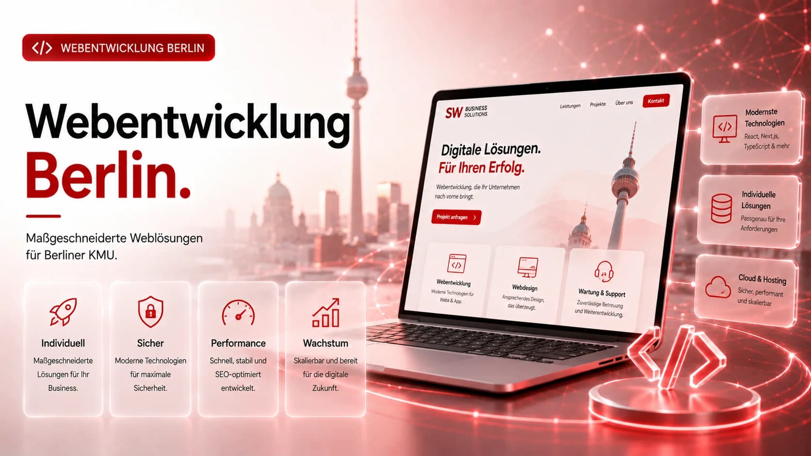 Webentwicklung Berlin: Was Berliner KMU von einem erfahrenen Entwicklungspartner erwarten können