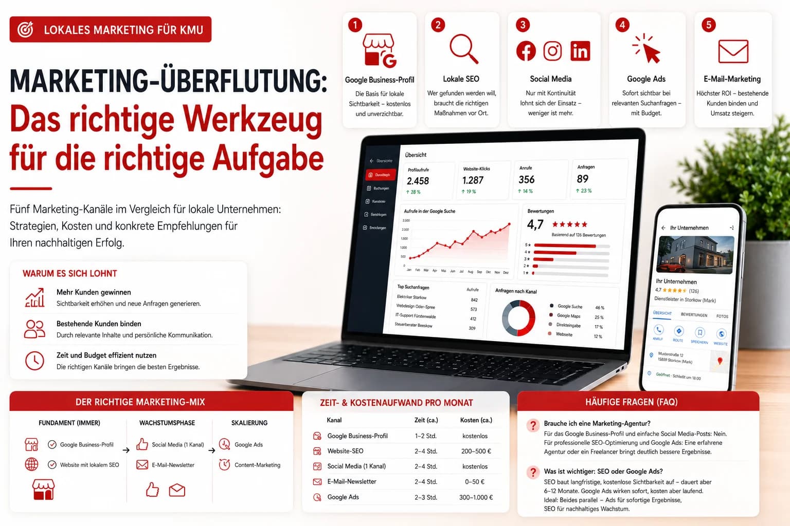 Digitales Marketing für lokale Unternehmen: Was wirklich wirkt