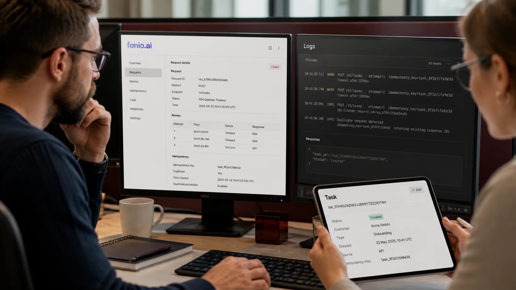 Fonio API Fehlerhandling: Timeouts, Wiederholungen und Idempotenz zuverlässig beherrschen