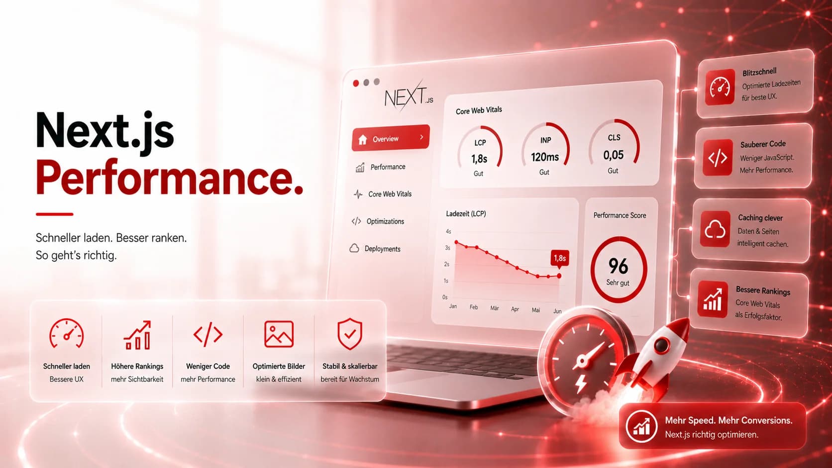 Next.js Performance Optimierung: So wird Ihre Website schnell und rankingstark