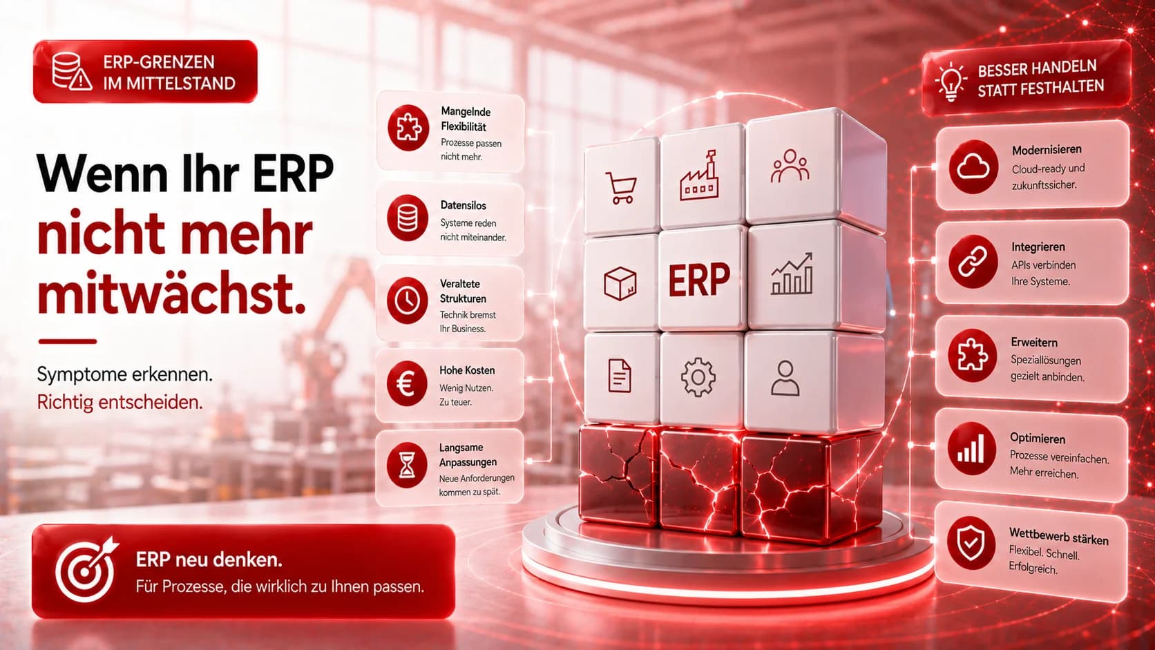 ERP-Grenzen im Mittelstand: Wann Ihr ERP-System nicht mehr ausreicht