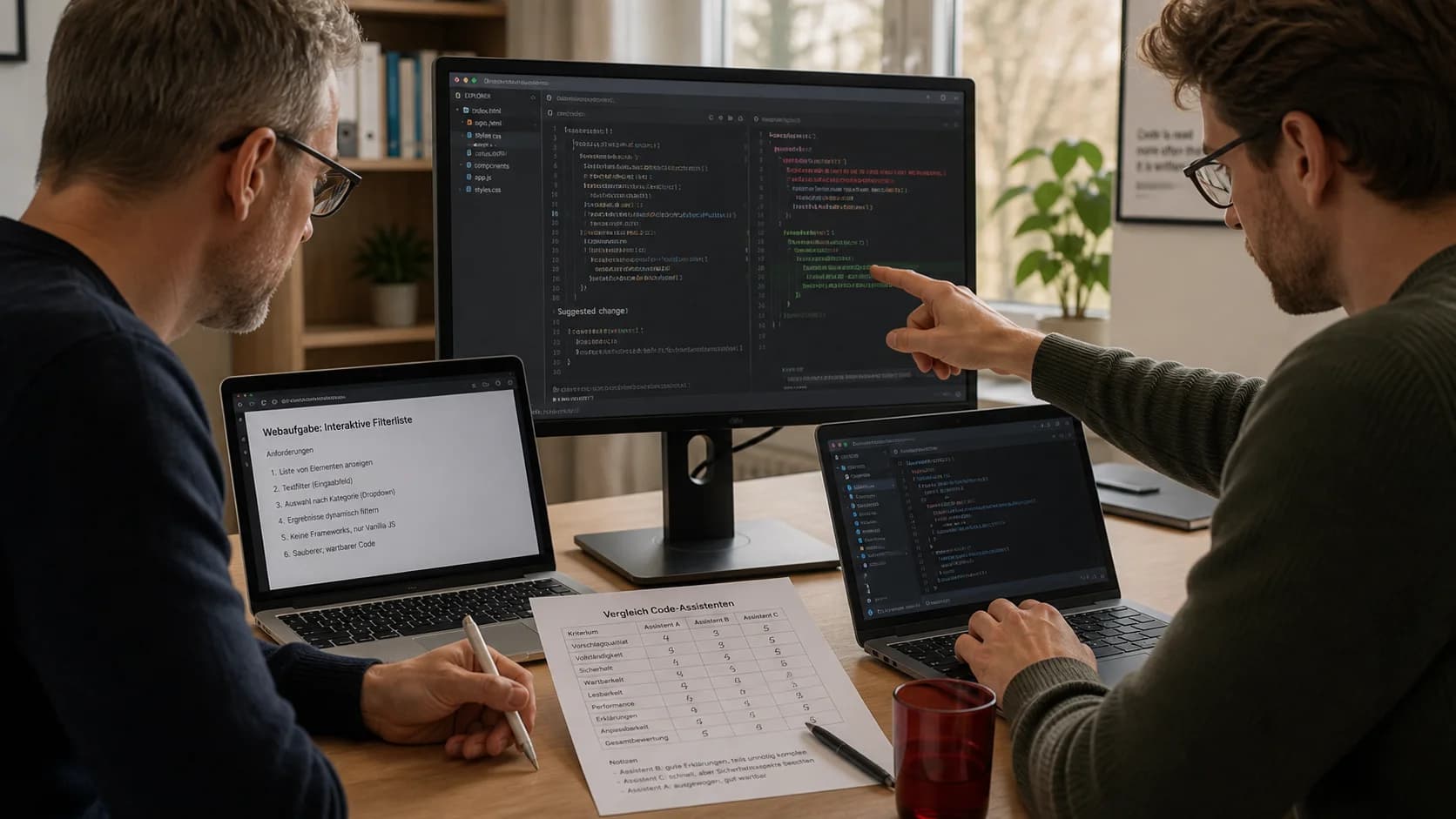 KI-Code-Assistent für Webentwicklung im Vergleich: GitHub Copilot, Cursor und weitere Werkzeuge