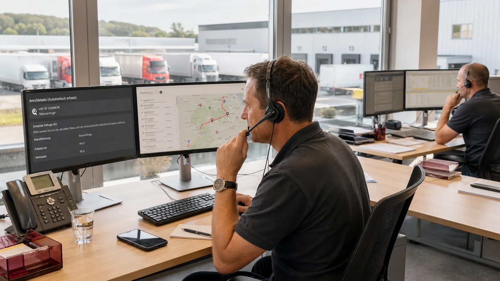 KI Telefonagent Logistik: Statusanfragen, Disposition und Bereitschaft sinnvoll entlasten