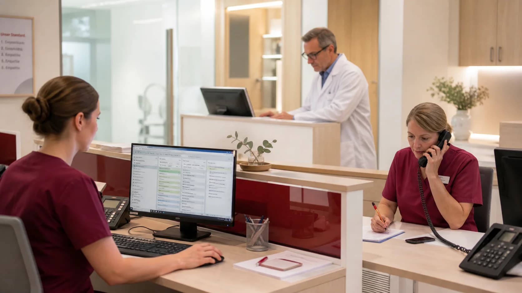 KI Telefonassistent Arztpraxis: Sichere Entlastung für medizinische Einrichtungen