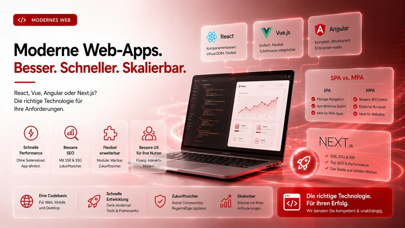 Was ist eine Single Page Application (SPA)? React, Vue & Co. erklärt
