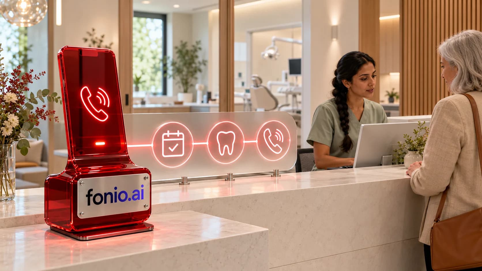 Telefon-KI für die Zahnarztpraxis: Fonio für Schmerzpatienten, Recall und Terminanfragen