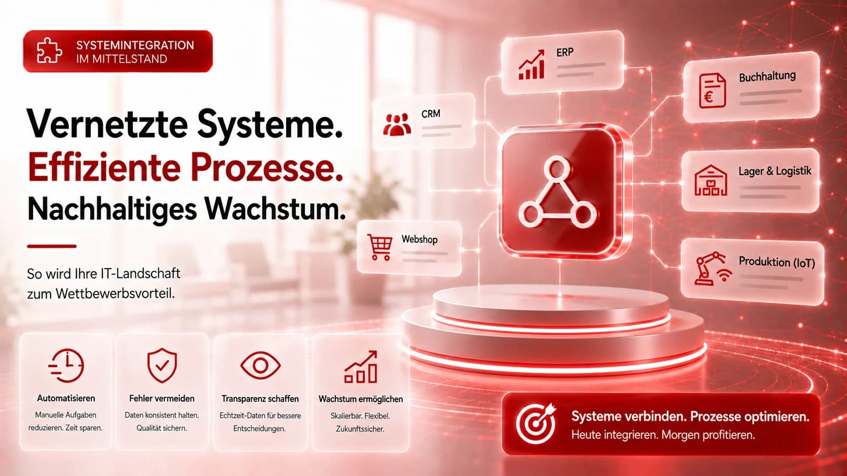 Systemintegration im Mittelstand: Warum vernetzte IT-Systeme entscheiden