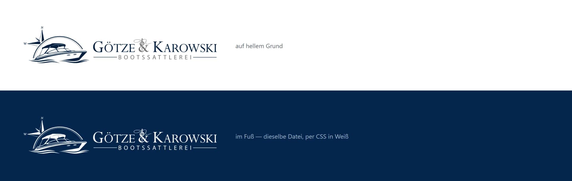 Eine Datei, zwei Auftritte