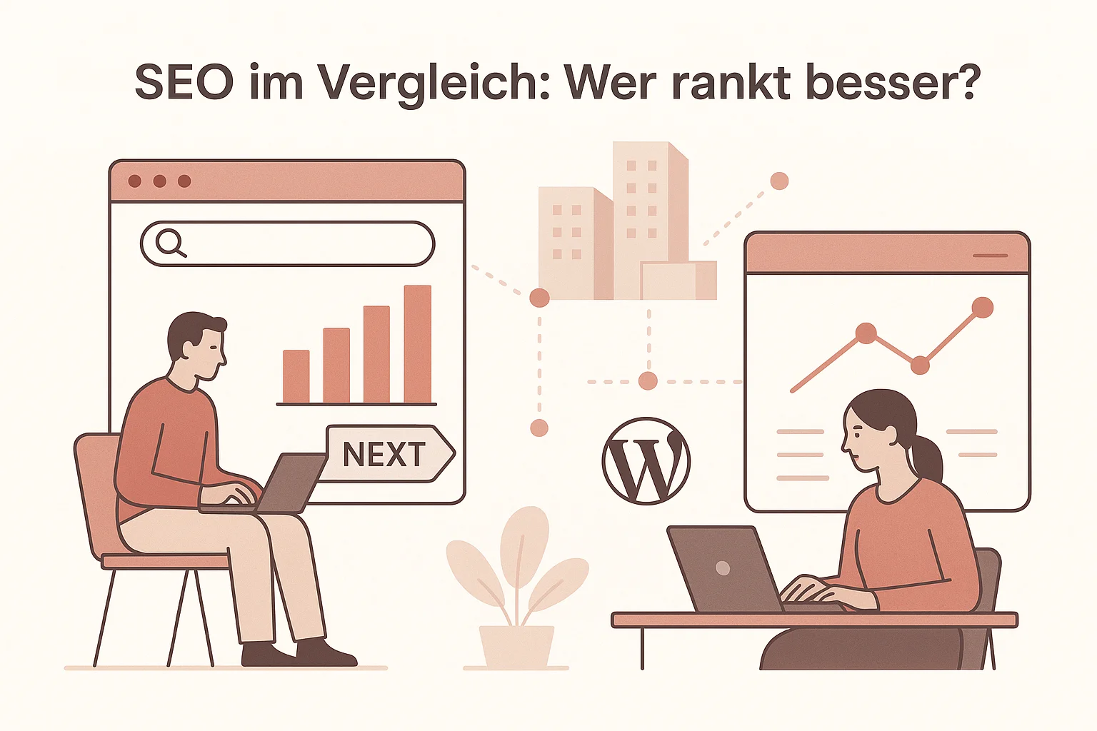 SEO im Vergleich: Wer rankt besser?
