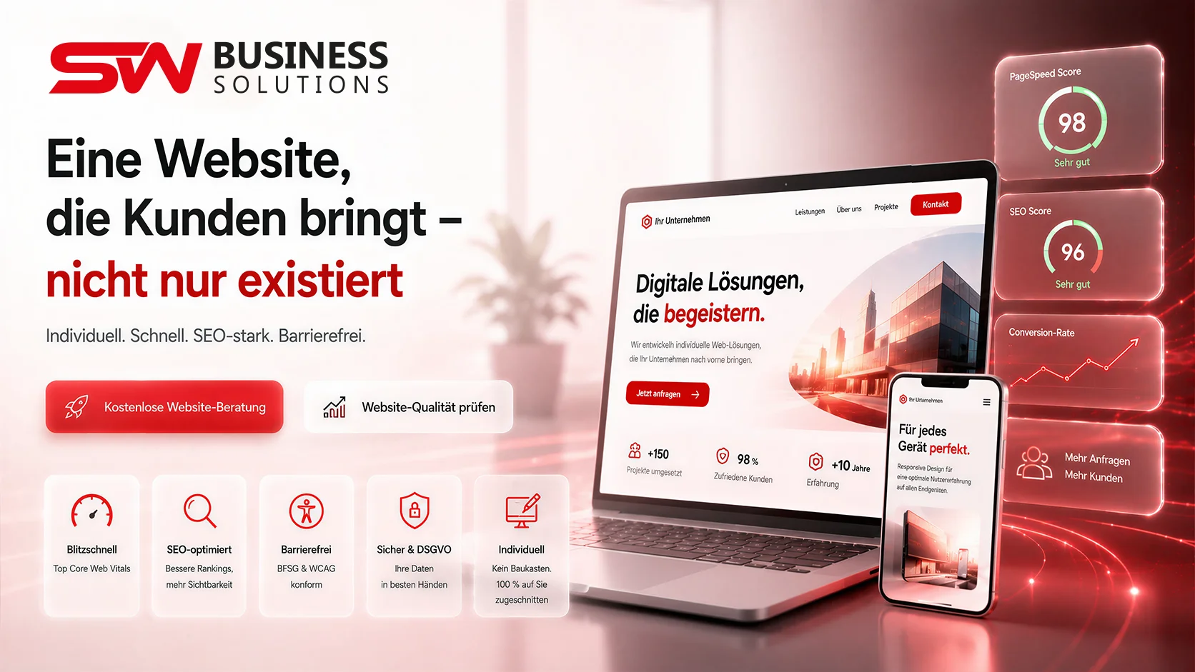 Eine Website, die Kunden bringt – nicht nur existiert